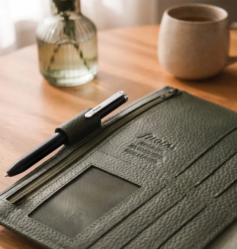 Filofax Finsbury Organiseur A5 cuir woodland