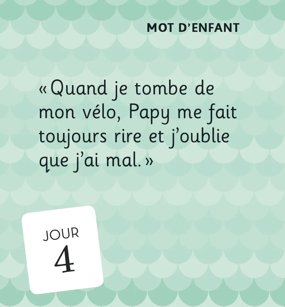 Frigobloc Mini calendrier 365 messages pour Papi