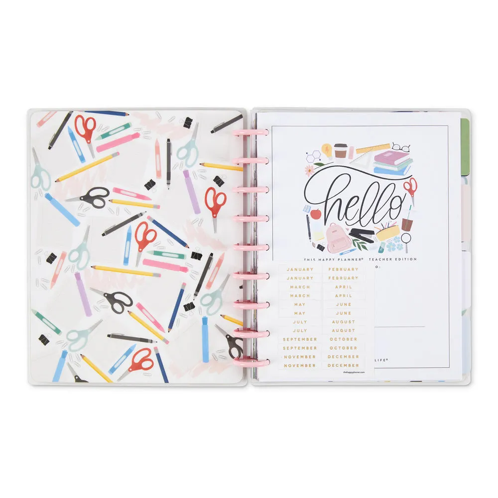 Me & My Big Ideas Cute Icons agenda professeur Classic non daté