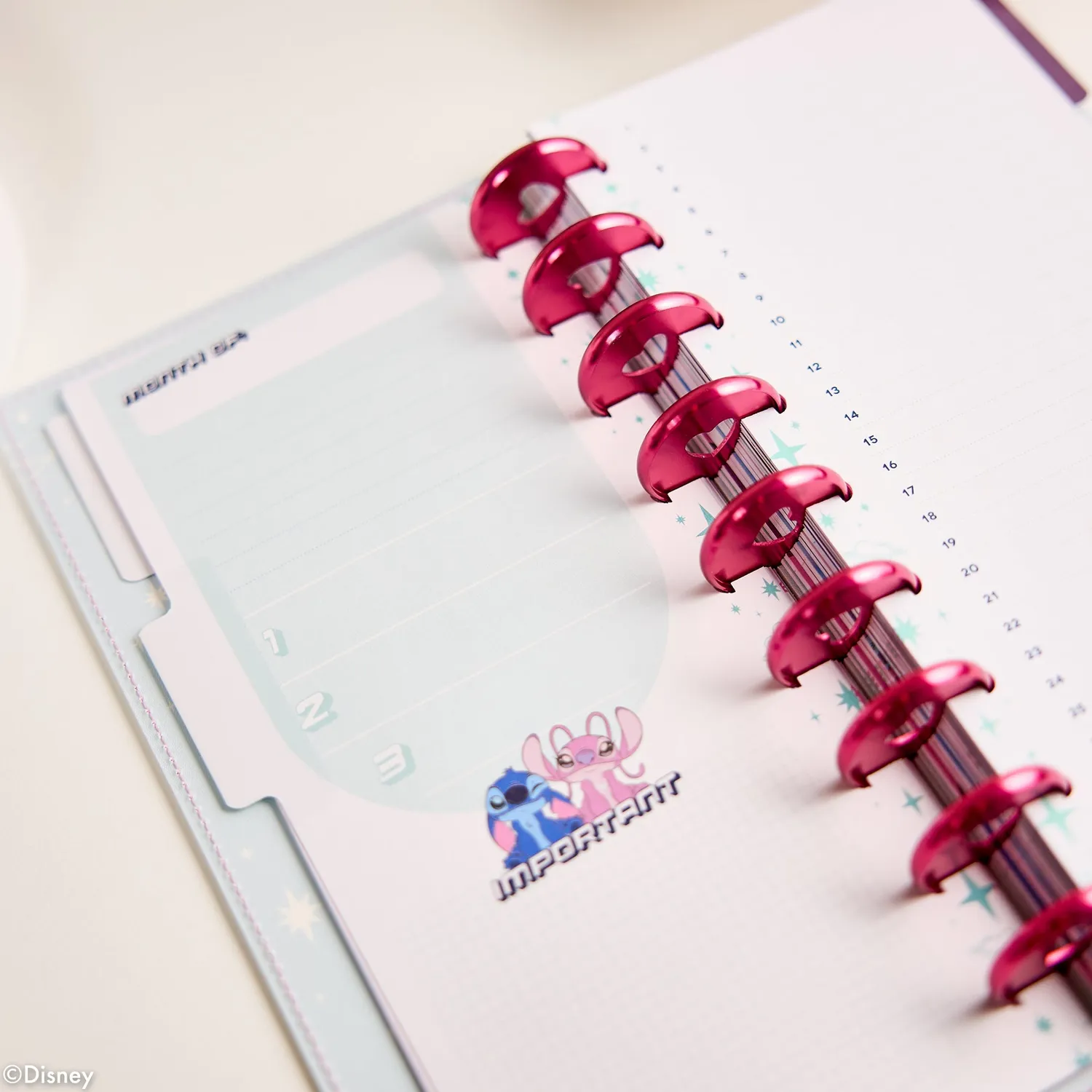 Happy Planner Disney Stitch Angel coffret Be Happy Box