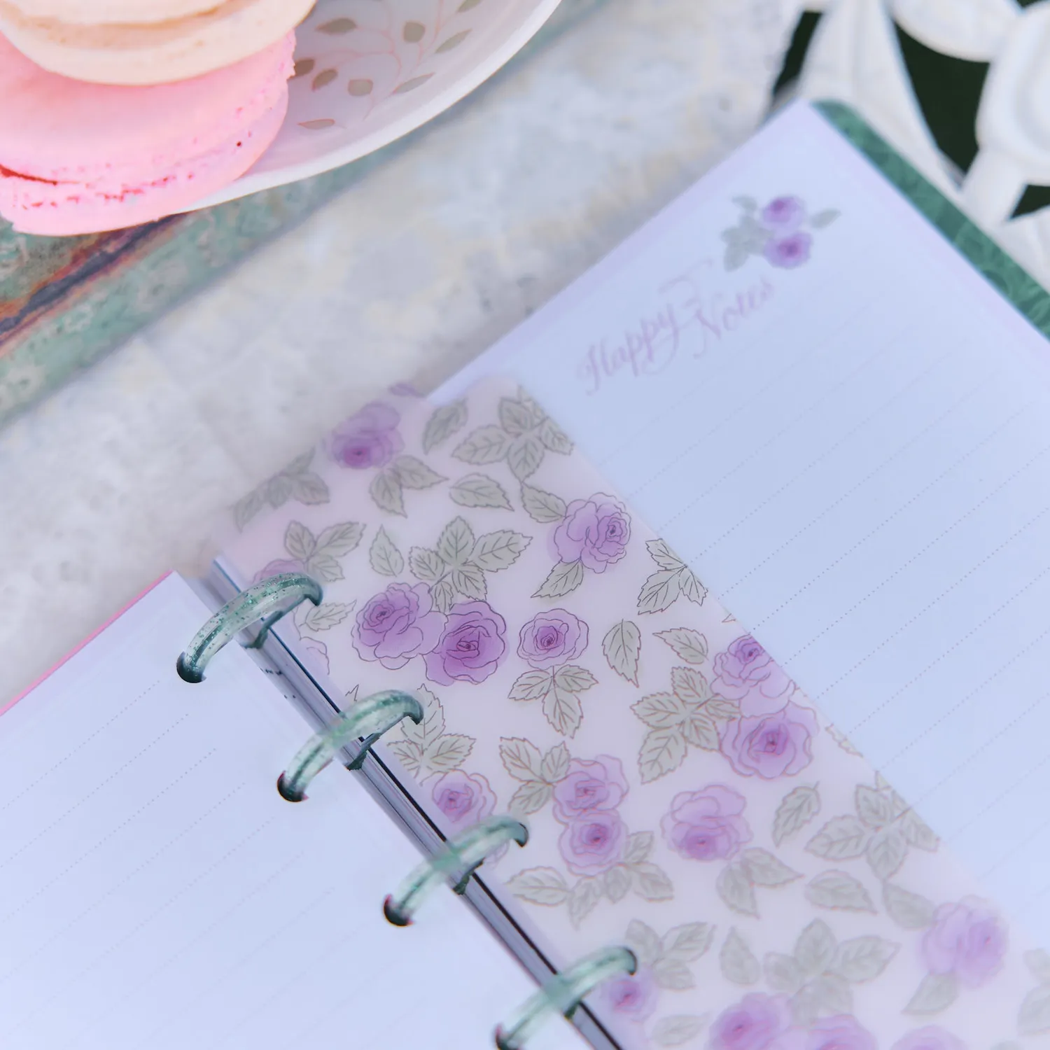 Happy Planner Seasonal Sidewalks pack accessoires Mini 4 saisons