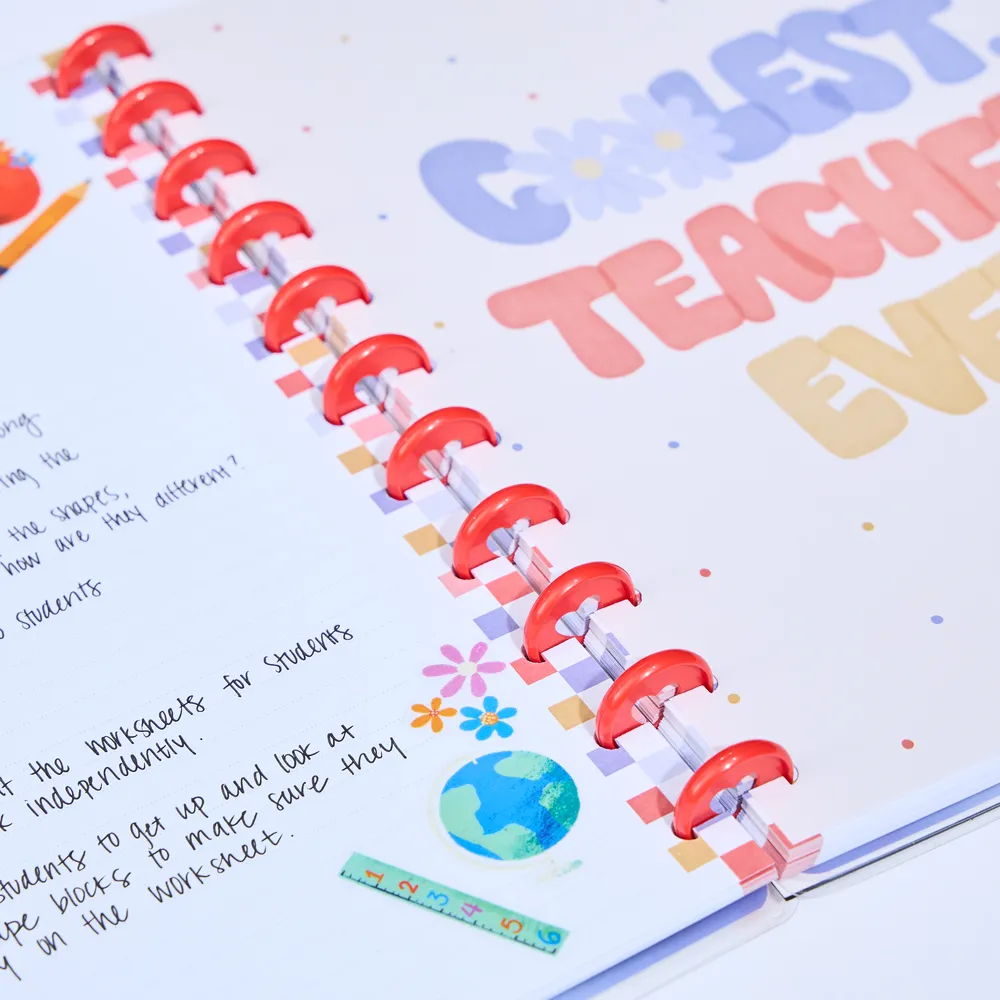 Happy Planner Happy Notes Coolest Teacher Ever carnet 60 feuilles