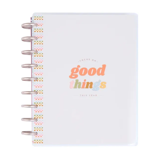 Happy Planner Simple Joys agenda classic vertical non daté 12 mois