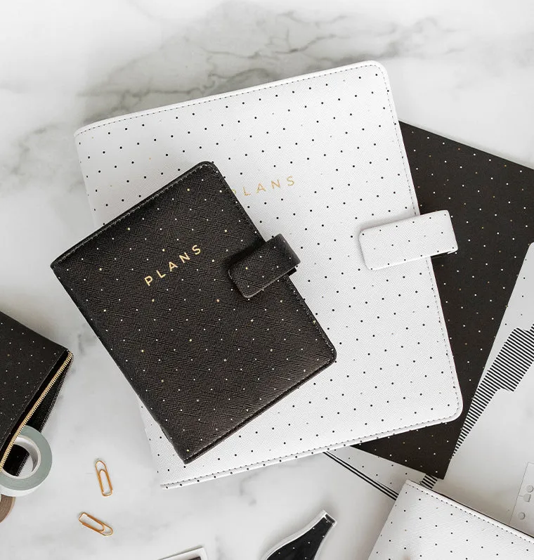 Filofax Moonlight Organiser A5 agenda à anneaux blanc