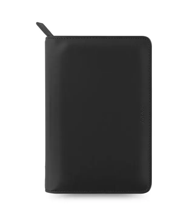 Filofax Metropol Zip Organiser Personal agenda zippé noir