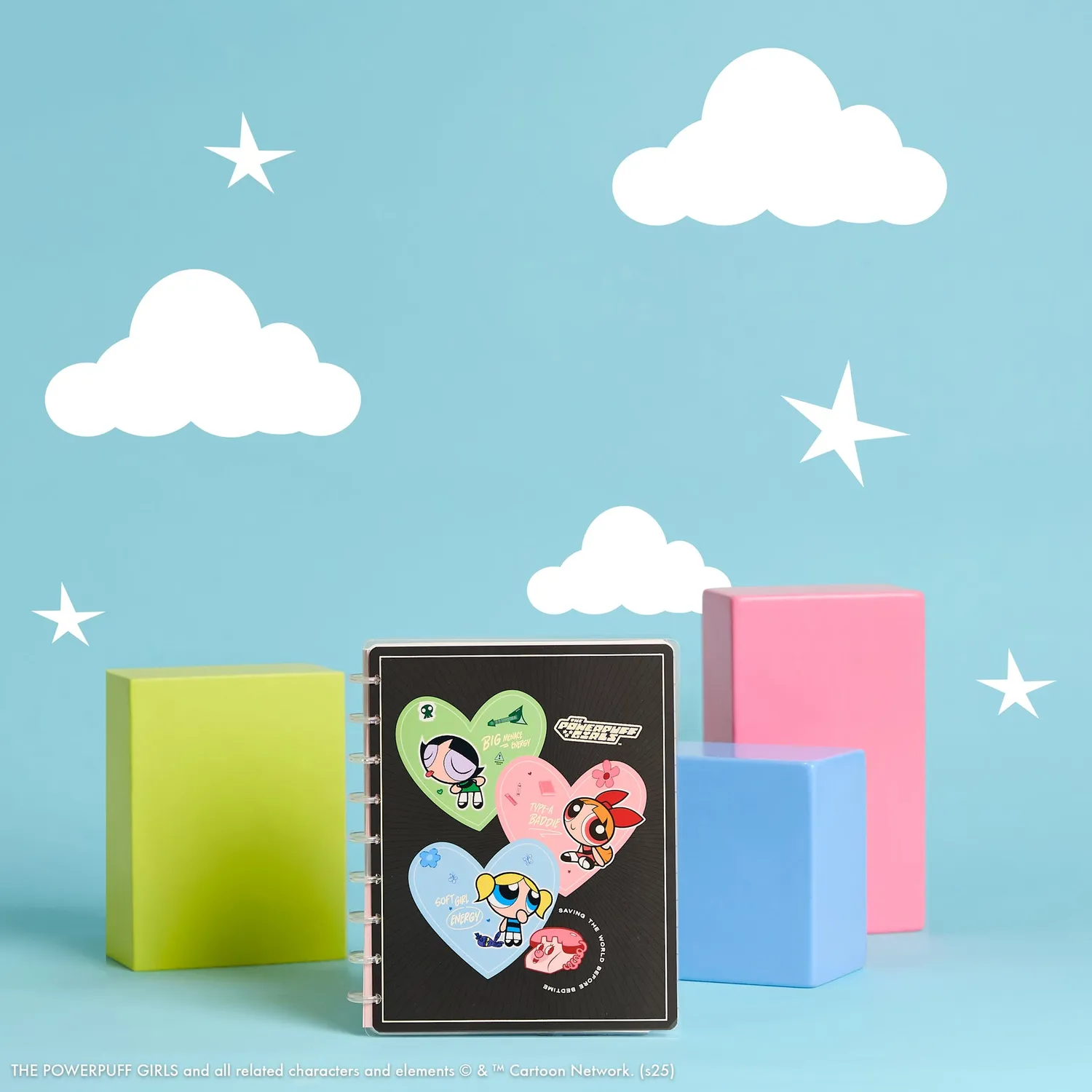 Happy Planner Classic Powerpuff Girls carnet pointillé 60 feuilles