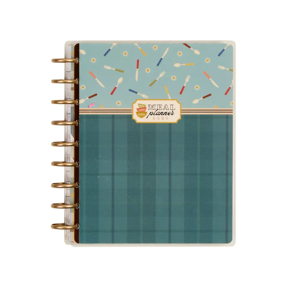 Happy Planner Fall Picnic agenda menus 2027 Classic 12 mois