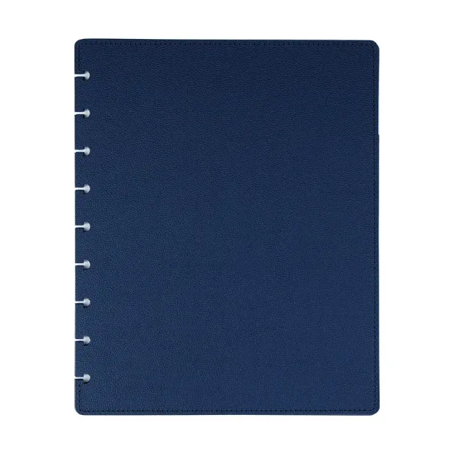 Happy Planner Midnight Blue couverture Classic simili cuir