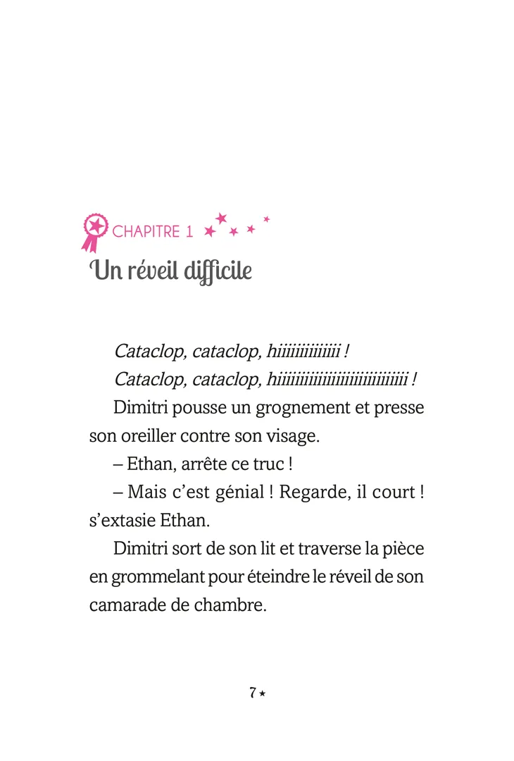Le Galop des Étoiles Tome 5 Le poulain surprise roman 8 ans équitation
