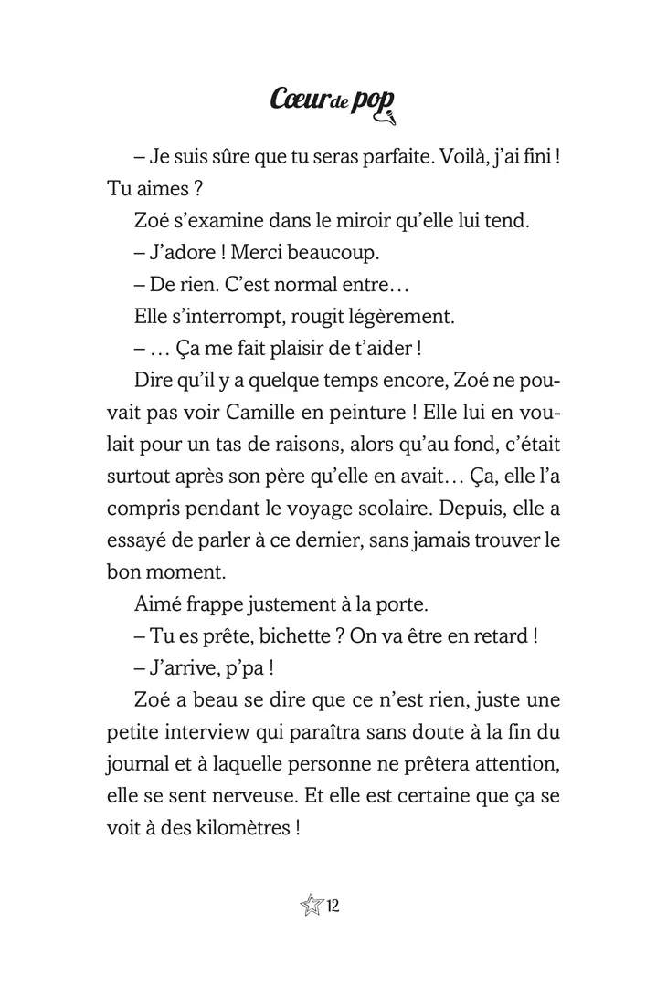 Frigobloc Coeur de Pop Concert surprise tome 4 roman