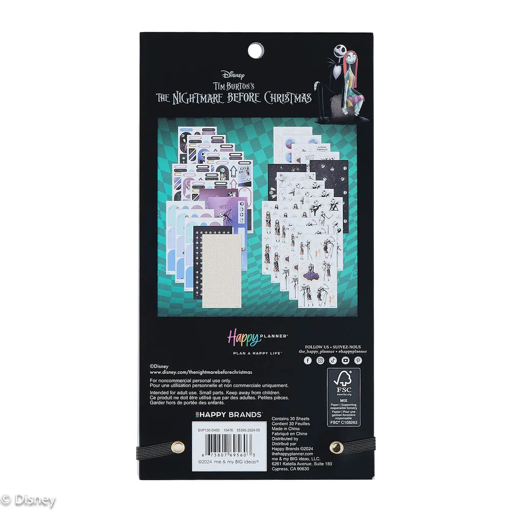 Happy Planner Nightmare Before Christmas stickers celestial x464