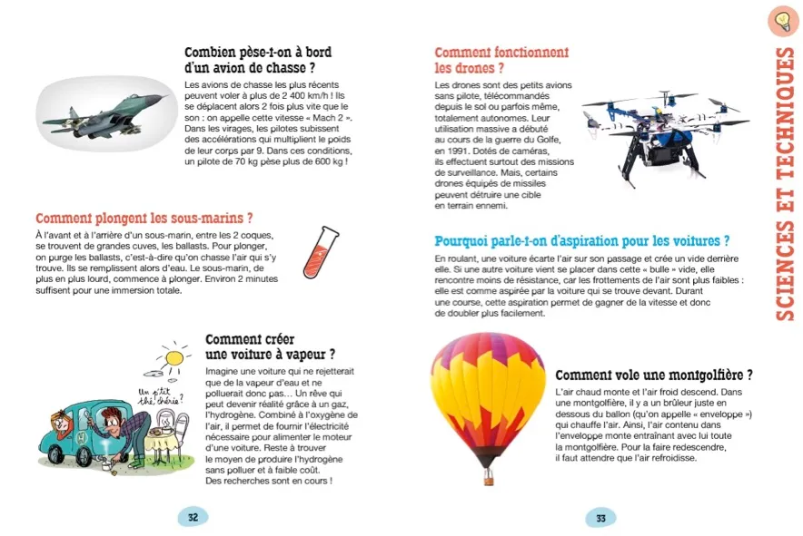 Les Incollables Pourquoi Comment Spécial Sciences livre 6 ans 2019