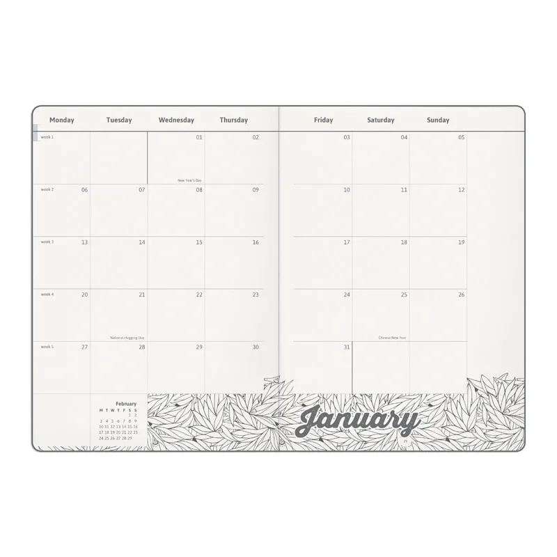 My365 My 2020 agenda A5 version anglaise