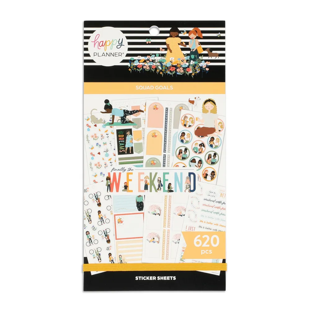 Me & my big ideas Squad Goals bundle pochette stickers Classic
