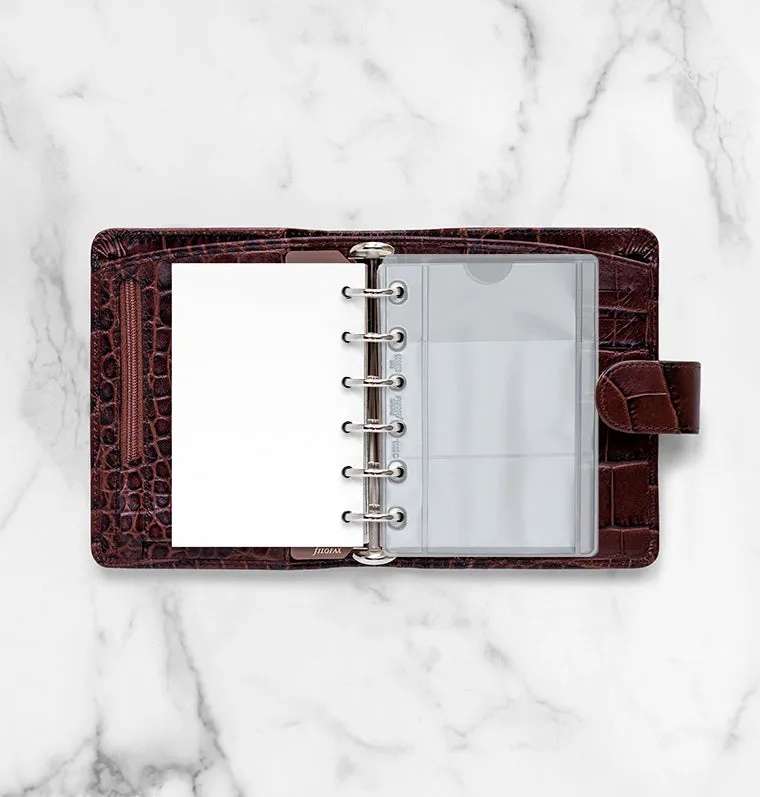 Filofax Classic porte-cartes Pocket plastique transparent