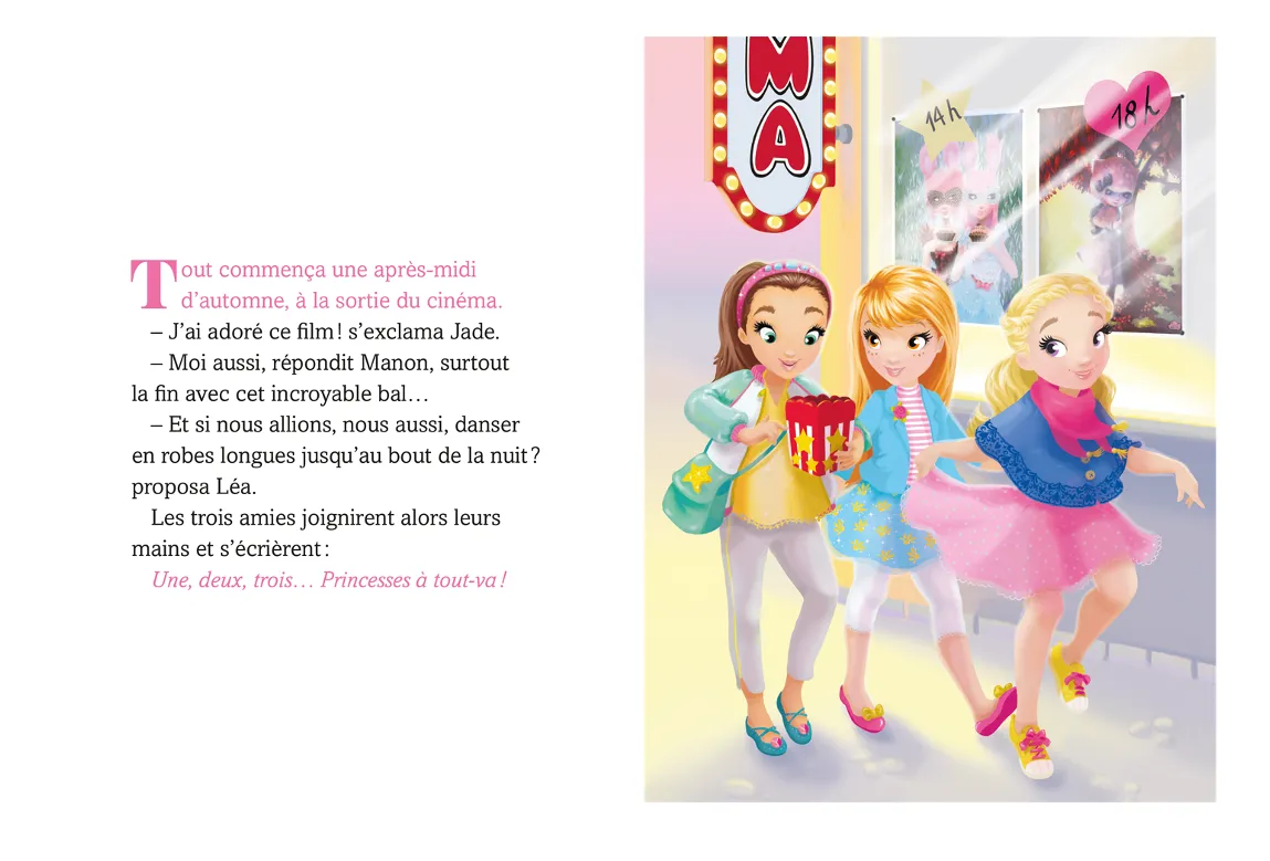 Une, deux, trois Princesses Tome 13 roman dès 6 ans