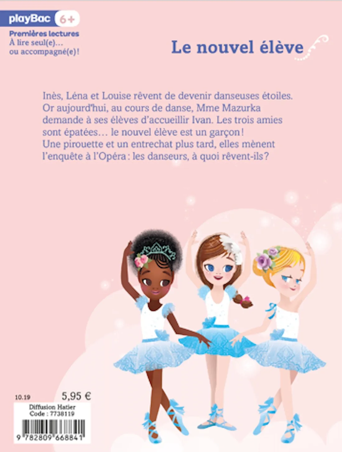 Frigobloc Une deux trois Danseuses Tome 4 roman enfant