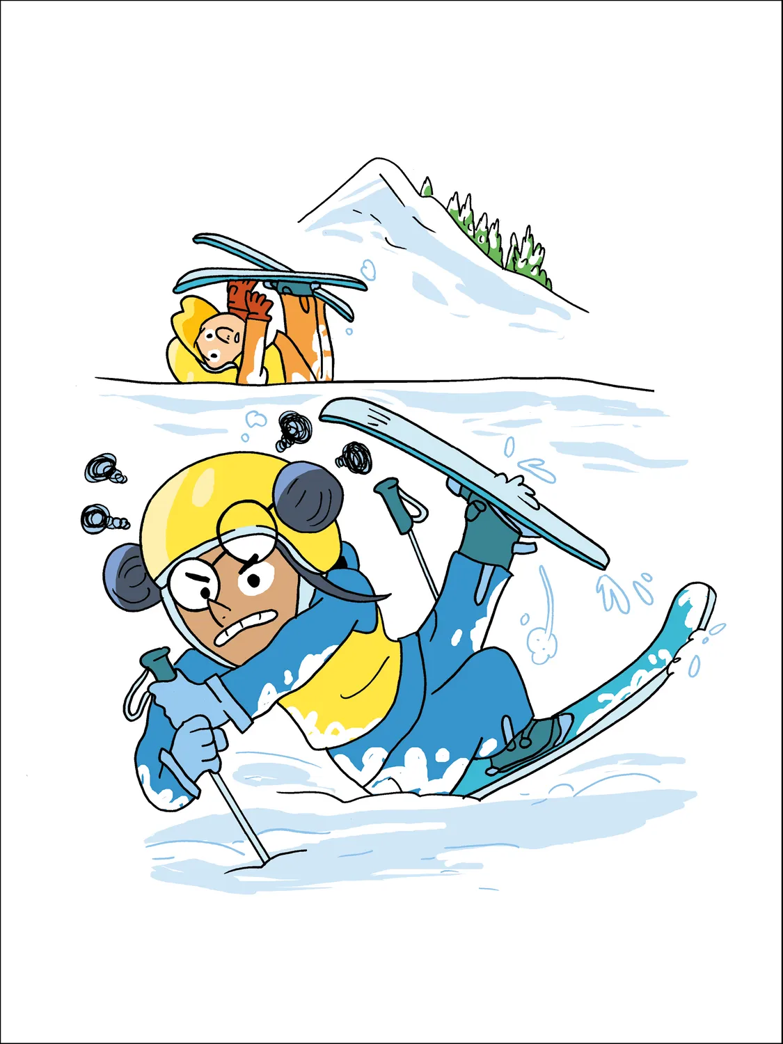Les Incollables Premières Lectures Zoé et Luka au ski Tome 26 livre niveau 2