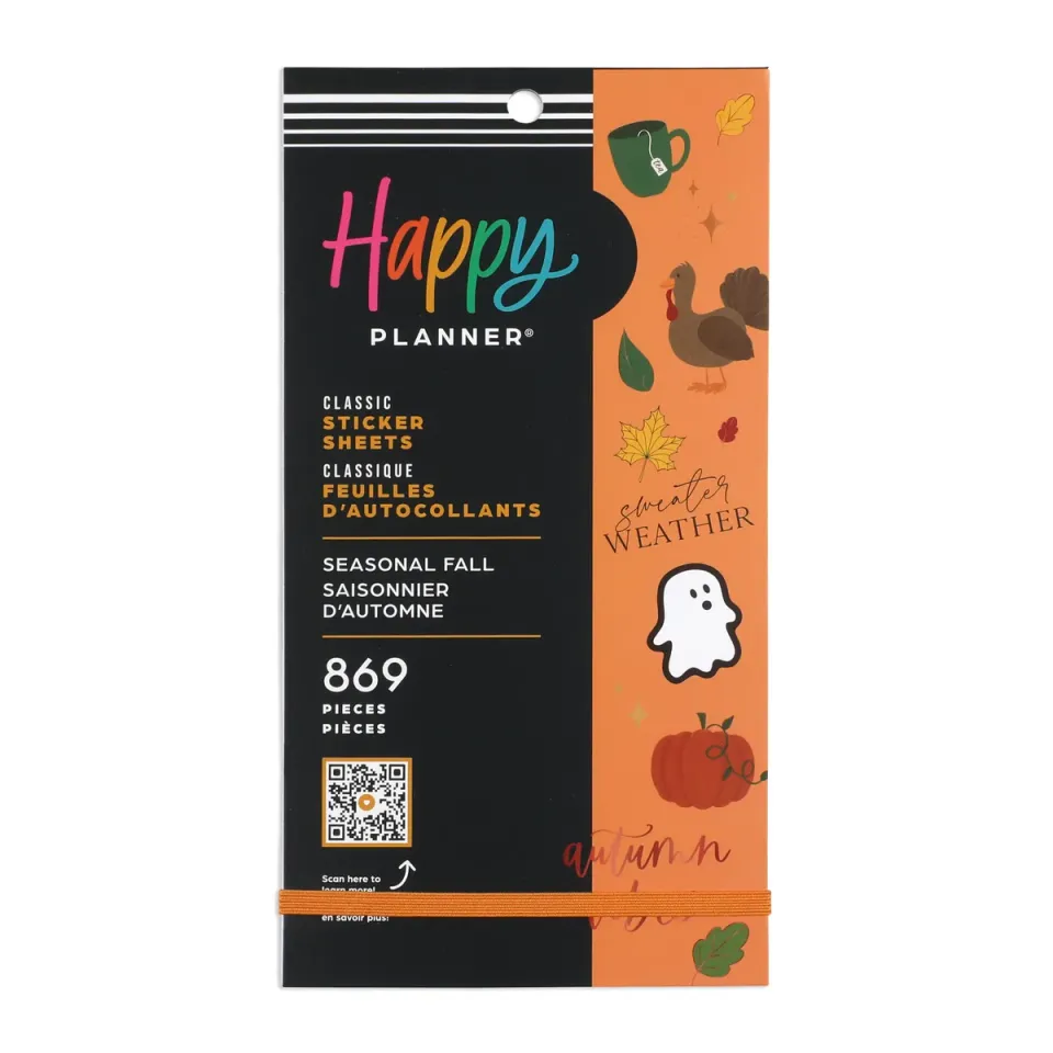 Me & My Big Ideas Seasonal Fall stickers value pack 869 automne