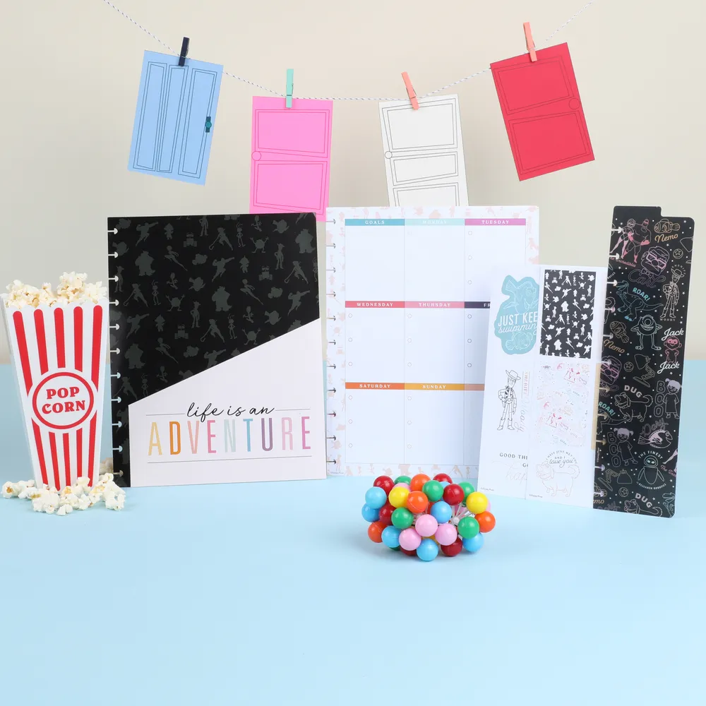Happy Planner Disney Pixar Bright Year pack accessoires Big