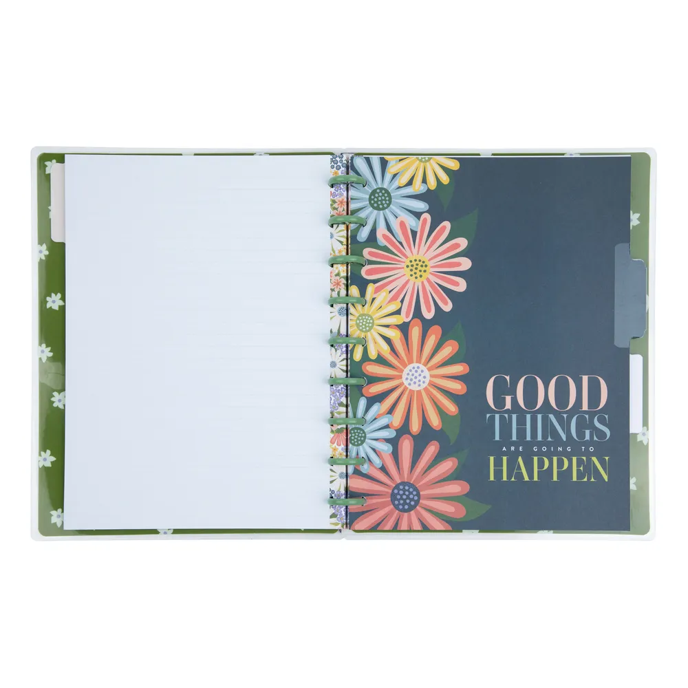 Happy Planner Spring Market carnet classic pointillé 60 feuilles