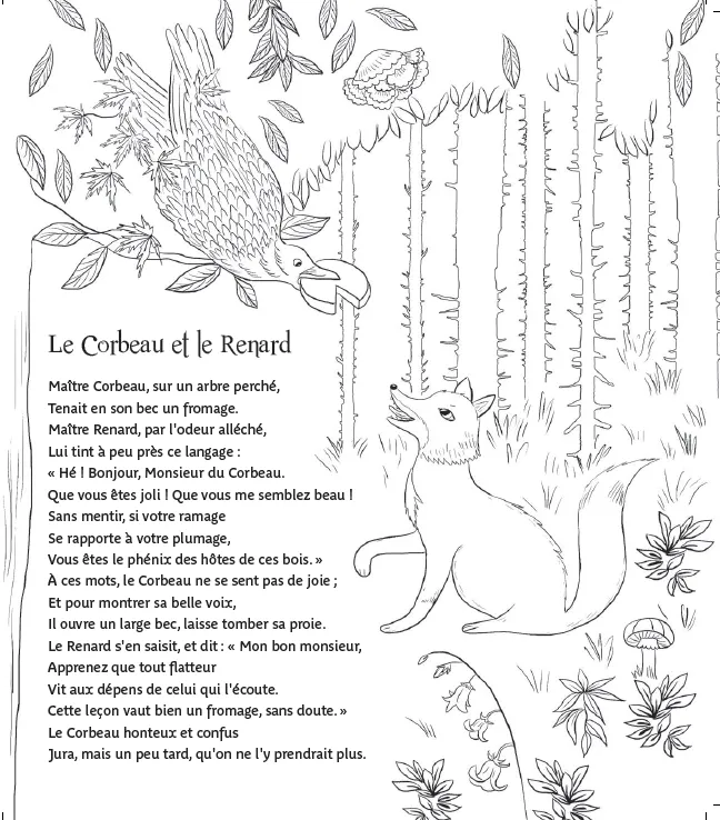 Frigobloc Fables de La Fontaine pochette cartes à gratter 5+5