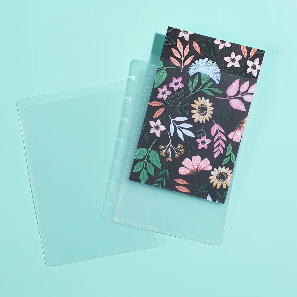 Happy Planner Essentials couverture Mini à personnaliser transparente