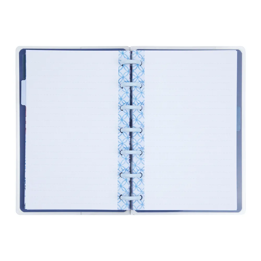 Happy Planner Shibori Mini Notebook 60 feuilles carnet pointillé ligné