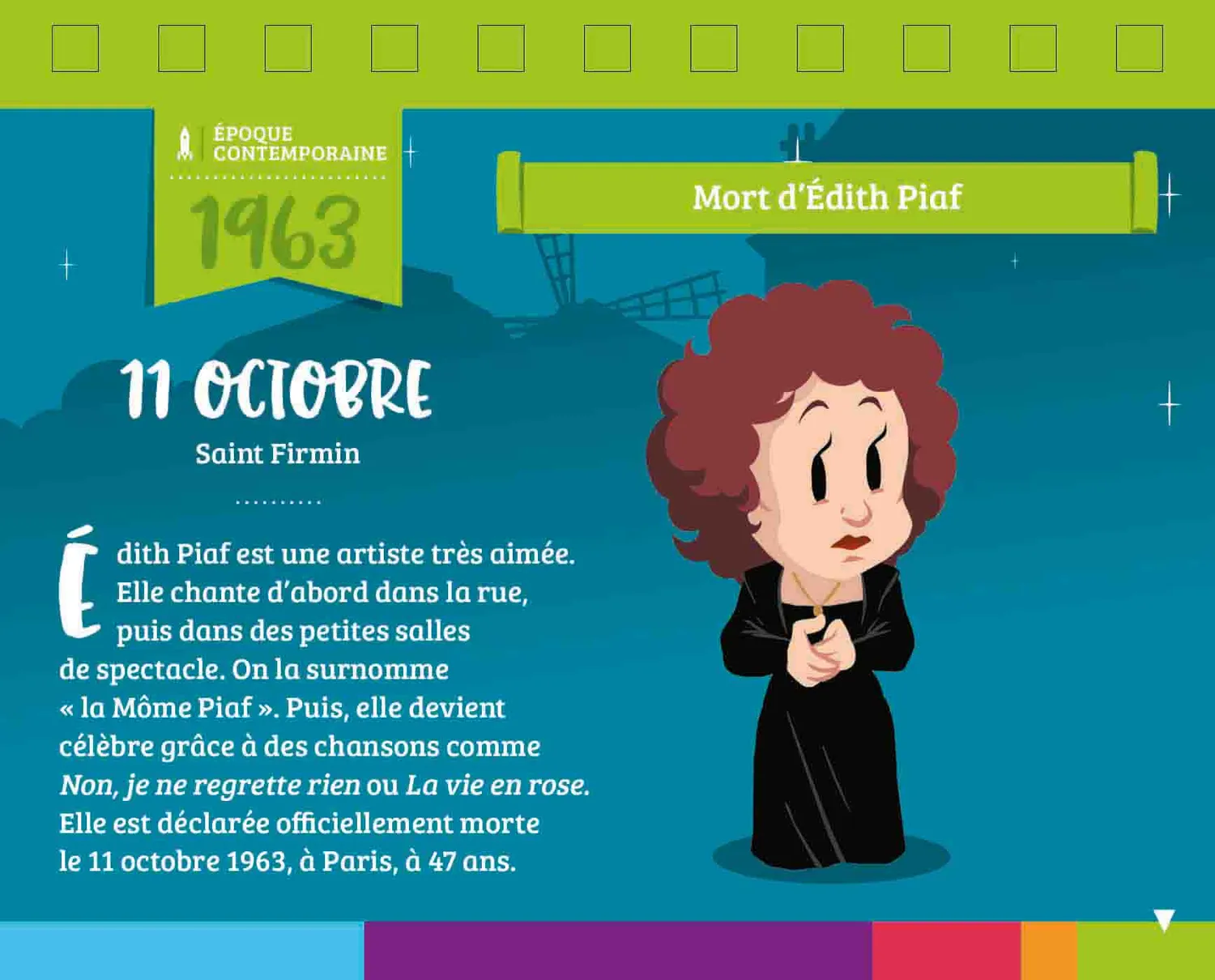 Quelle Histoire 365 personnages calendrier histoire de France