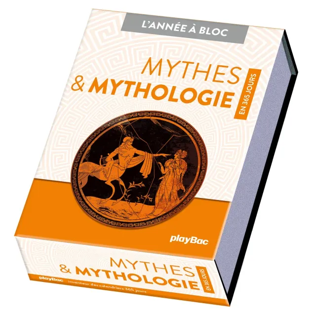 Frigobloc Mythes et Mythologie calendrier 365 jours à effeuiller