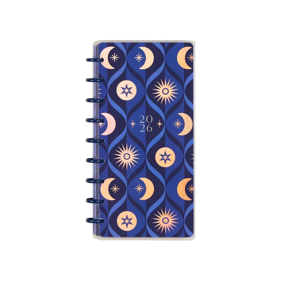 Happy Planner Star Signs agenda 2026 Skinny Classic horizontal