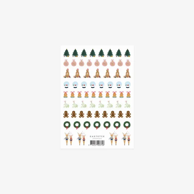 Kartotek Mini Christmas stickers Noël enfants