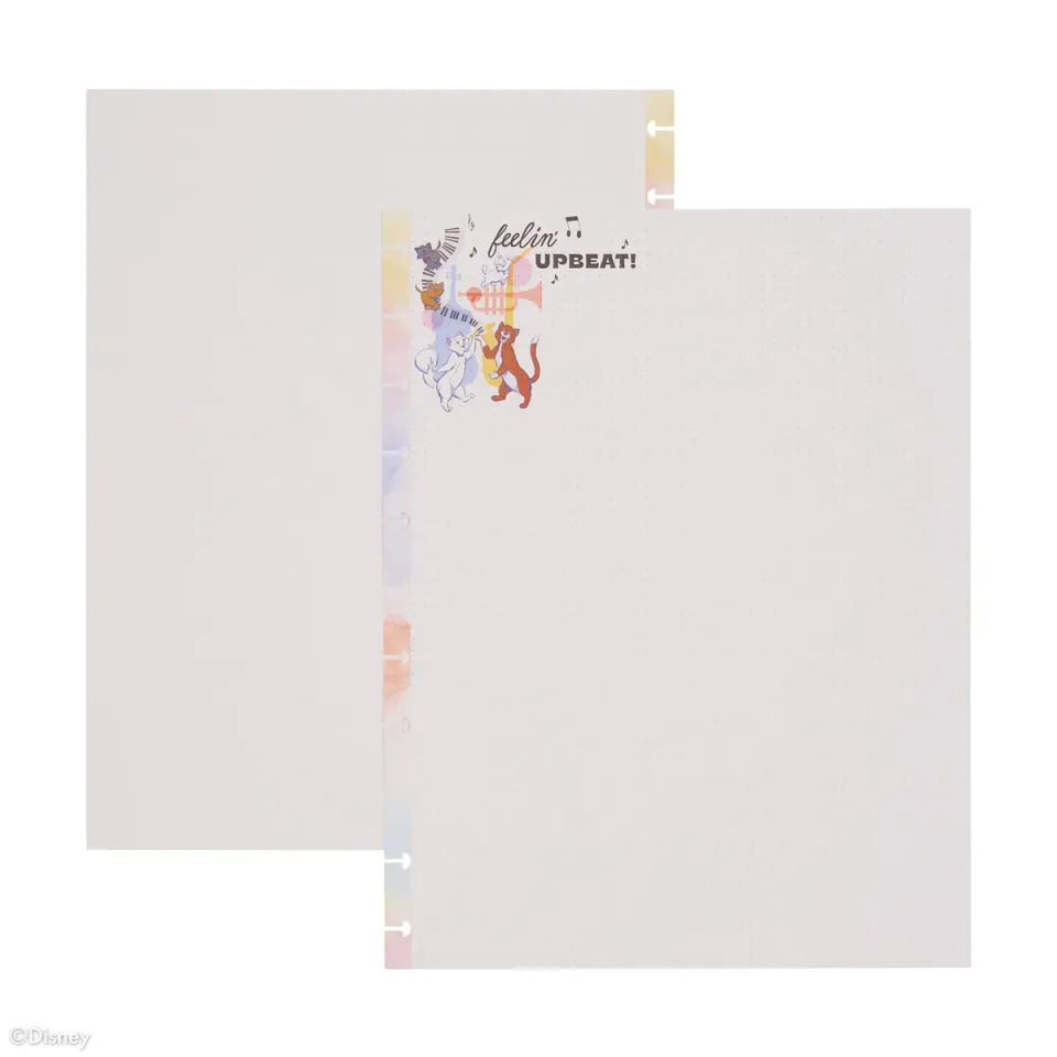 Happy Planner Disney Aristocats Big papier pointillé 40 feuilles