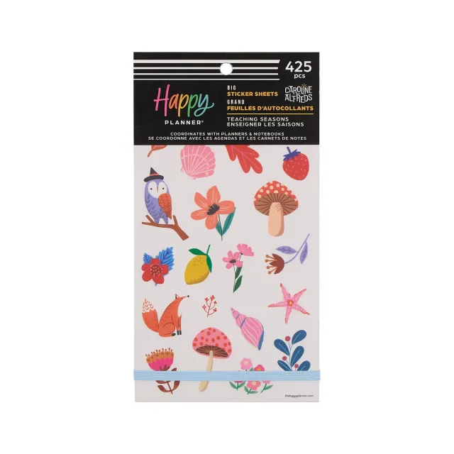Happy Planner Teaching Seasons Big stickers 425 autocollants