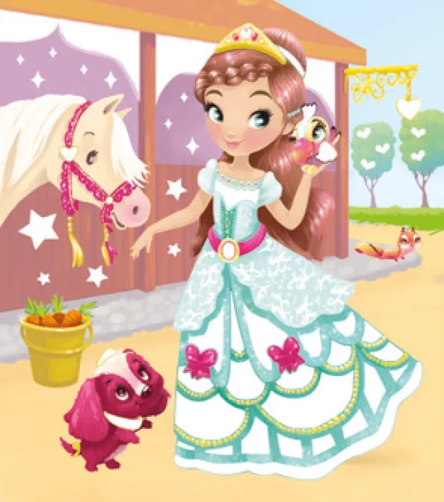 Frigobloc Mon coffret paillettes Princesses coffret créatif