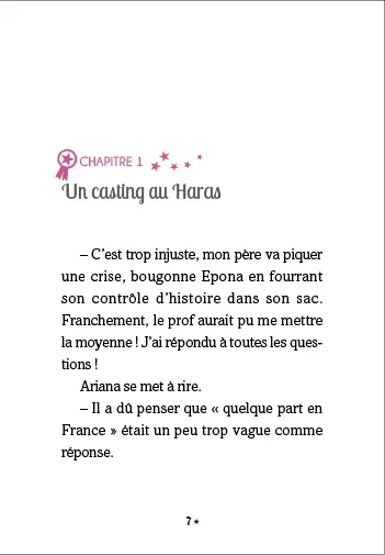 Frigobloc Le Galop des Étoiles Le Casting Tome 8 roman cheval