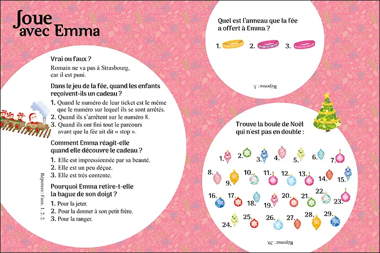 Minimiki Emma au marché de Noël livre Strasbourg