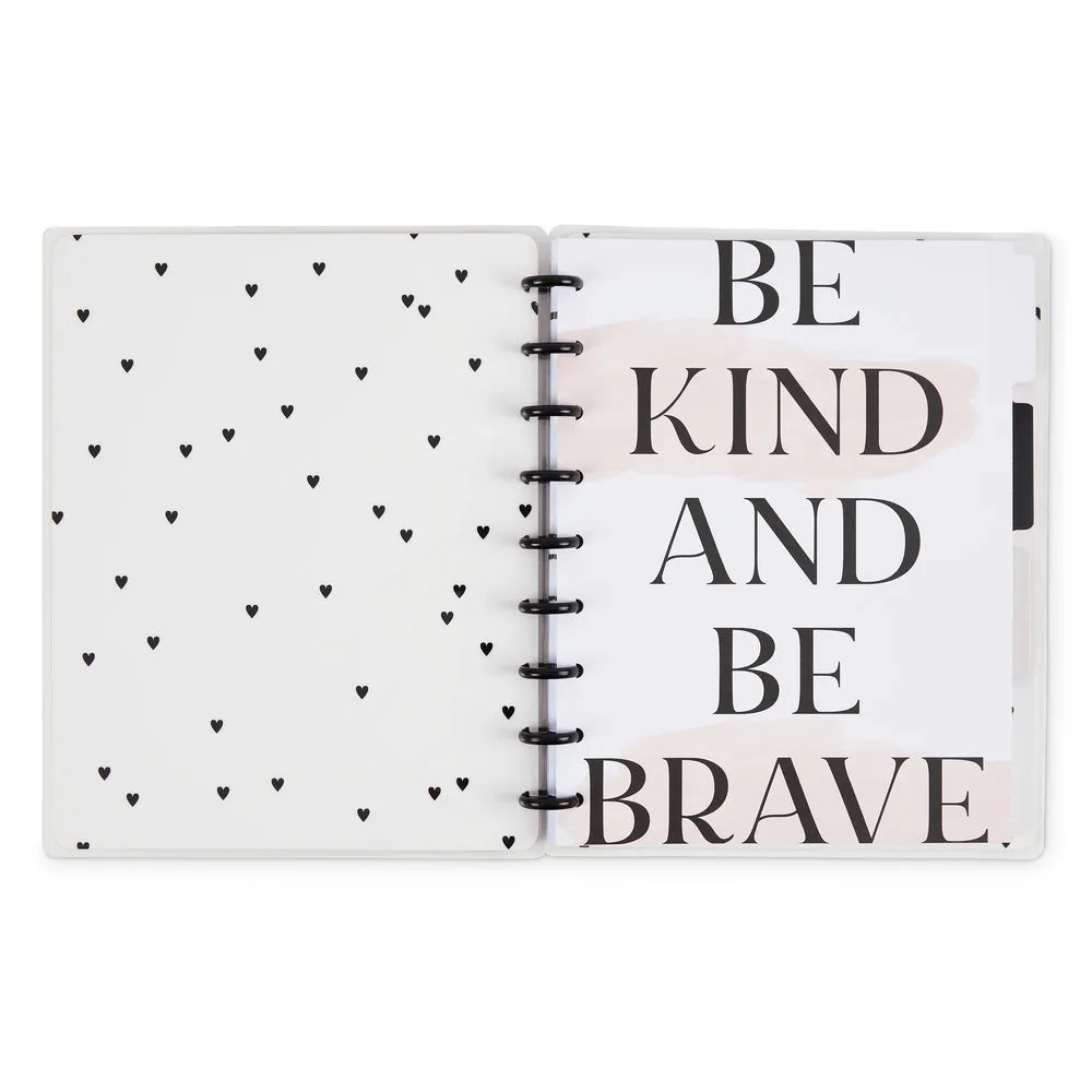 Happy Planner Blushin It carnet Classic à disques pointillé ligné