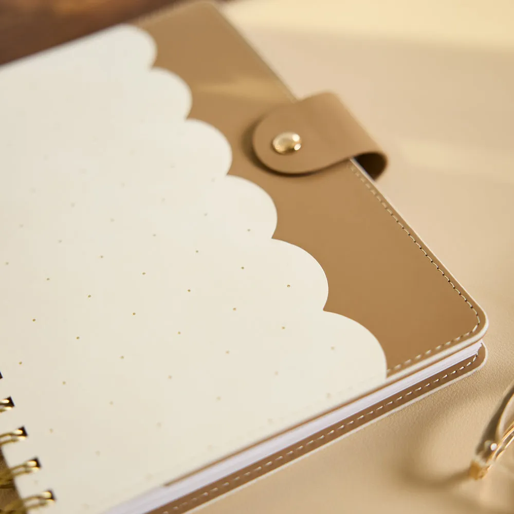Me & my big ideas Citrine Ivory Delicate Dots agenda 2027 A5 spiral