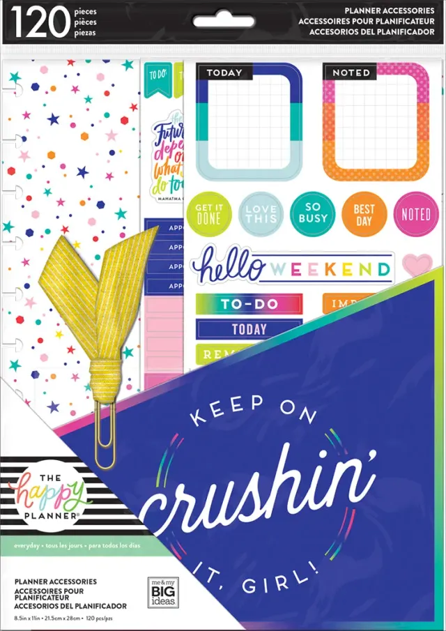 Happy Planner BIG pack accessoires planner 5 pièces