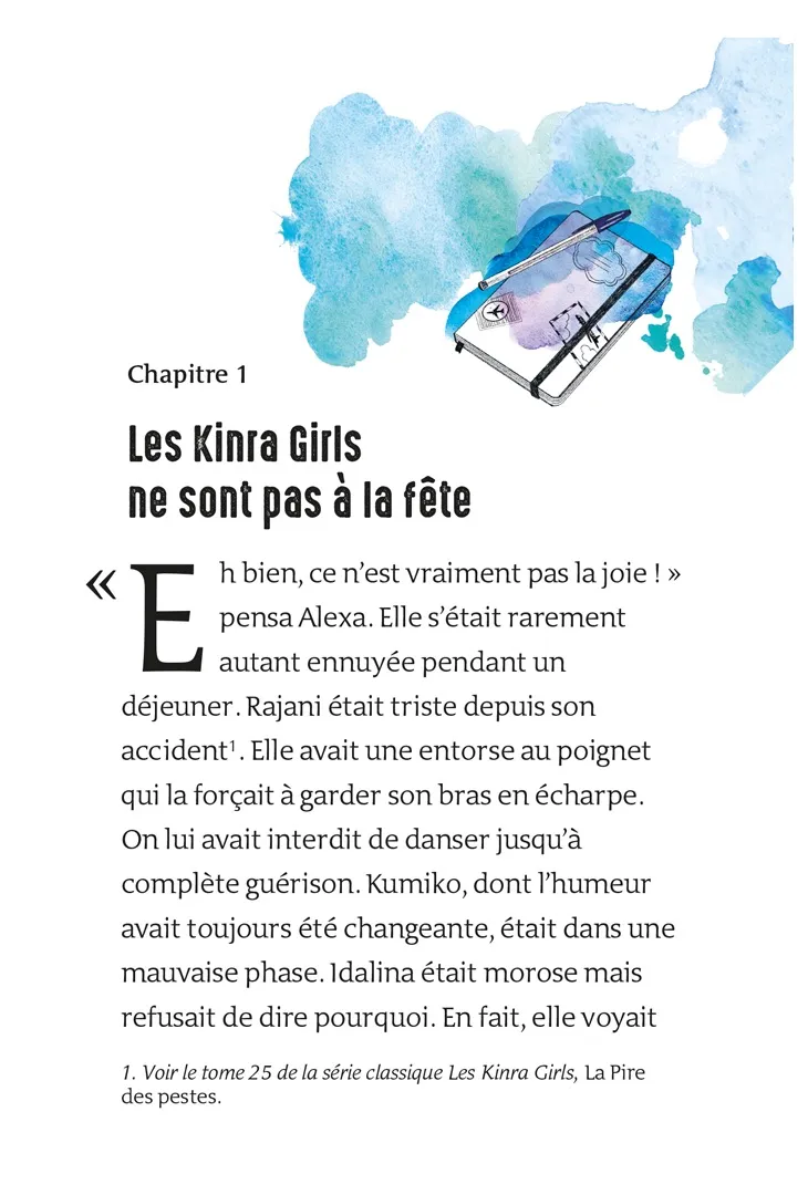 Frigobloc Kinra Girls Destination Mystère Tome 1 roman Rome