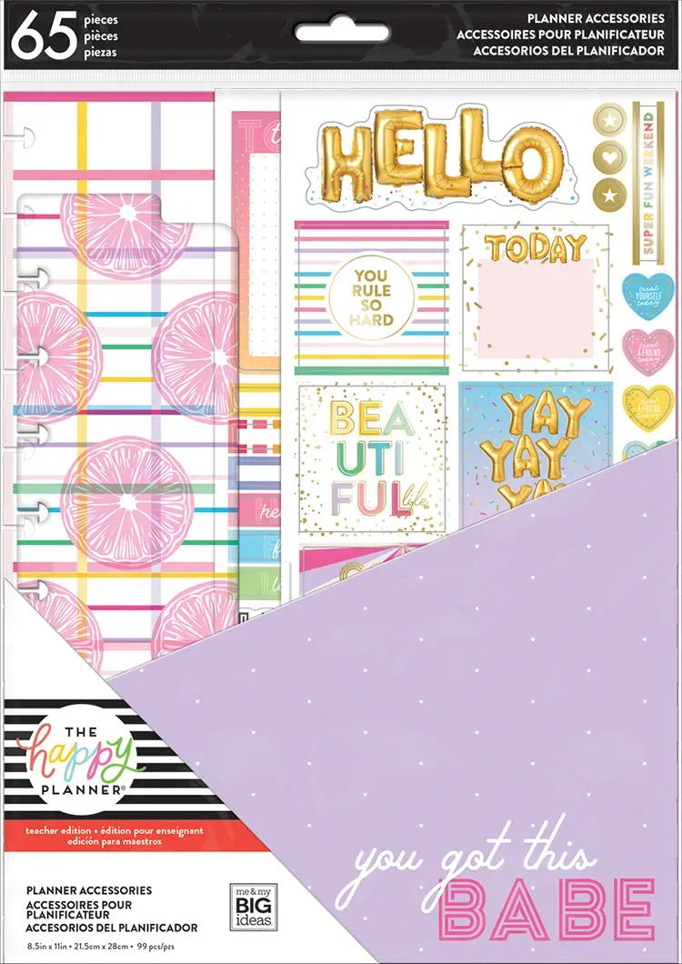 Happy Planner Big Super Fun pack accessoires agenda