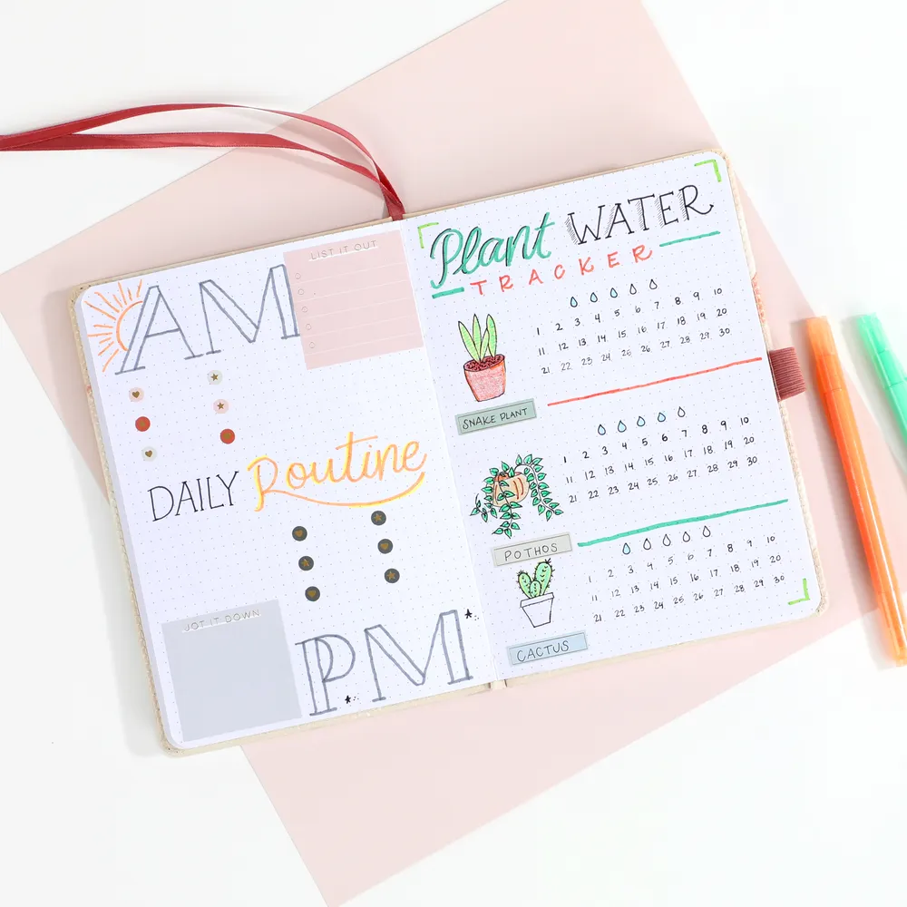 Happy Planner Everyday Magic journal pointillé 80 feuilles 160gsm
