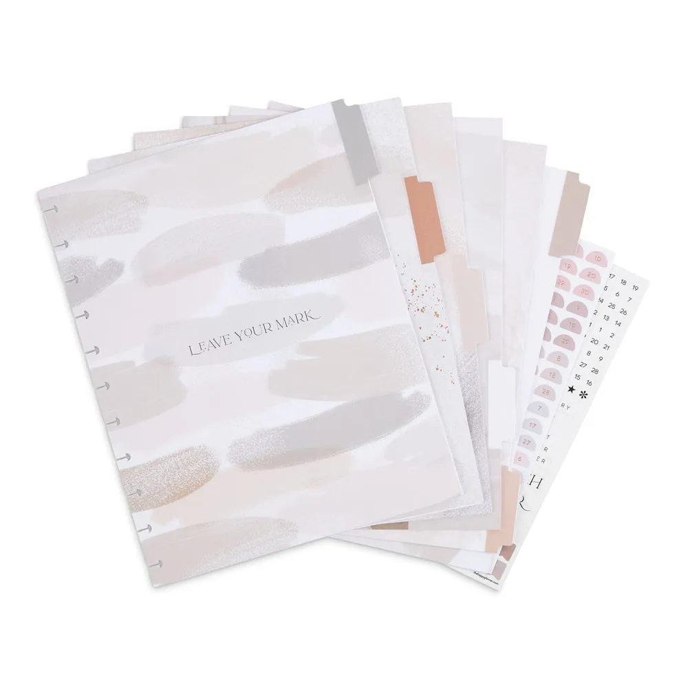 Happy Planner Everyday Vertical recharge extension Big 6 mois blush