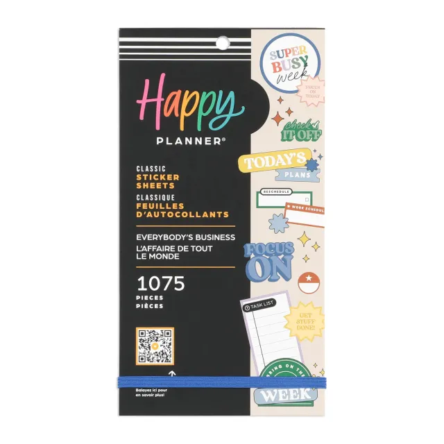 Happy Planner Everybody's Business Value Pack stickers 1075 business