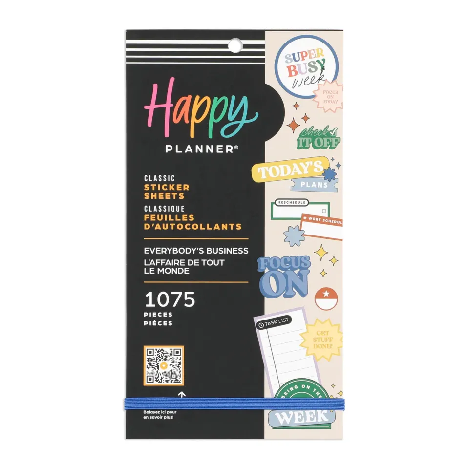 Happy Planner Everybody's Business Value Pack stickers 1075 business