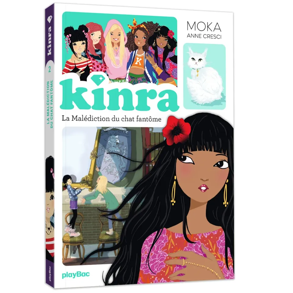 Frigobloc Kinra Girls Tome 2 roman chat fantôme nouvelle édition