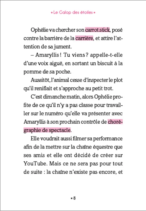 Le Galop des Étoiles S.O.S en randonnée Tome 9 roman dès 8 ans