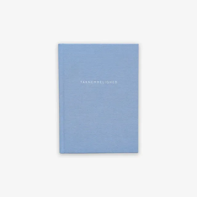 Kartotek Taknemmelighedsdagbog journal gratitude bleu en danois