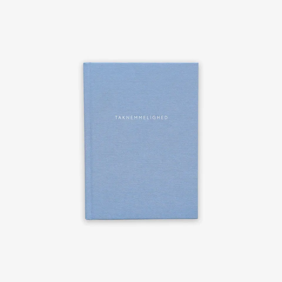 Kartotek Taknemmelighedsdagbog journal gratitude bleu en danois